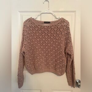 moon & madison Crochet Sweater